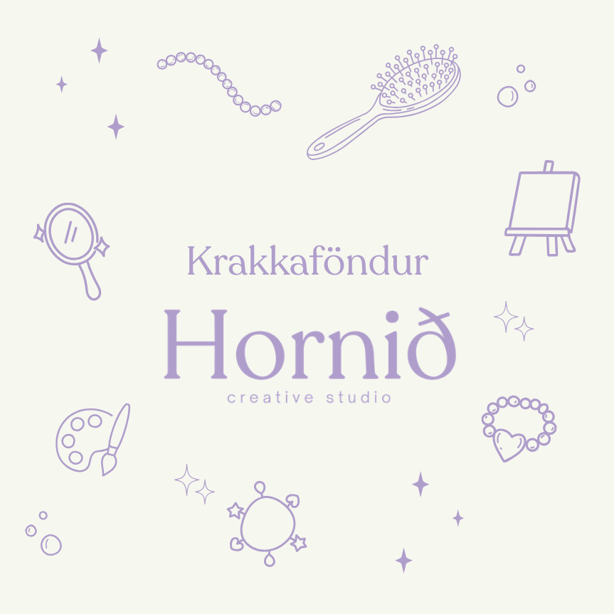 Krakkaföndur 🎉