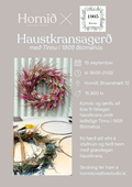 Haustkransagerð með Tinnu